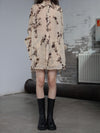 INTO THE EAST 25 Autumn/Winter Ramie Flower Shadow Lapel Shirt ITE-E1DGSS001KT21SH-QKQ Light Khaki